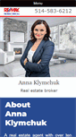 Mobile Screenshot of annaklymchuk.com